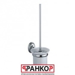 Ёршик для туалета Oute металл., настенный, стеклянная колба, хром TG1010 с установкой в Москве